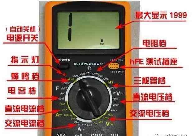 万用表使用方法小口诀 万用表使用方法及小口诀