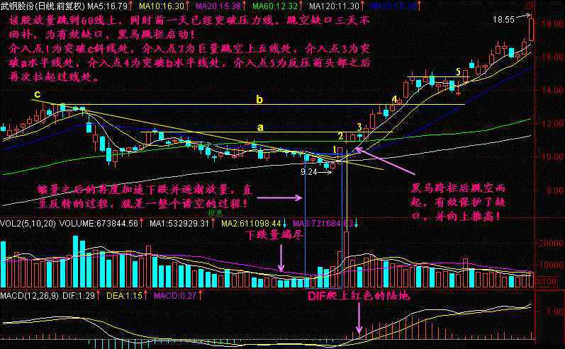 股市黑马 股票一旦出现“黑马跳栏”形态，后期股价会涨到让你怀疑人生
