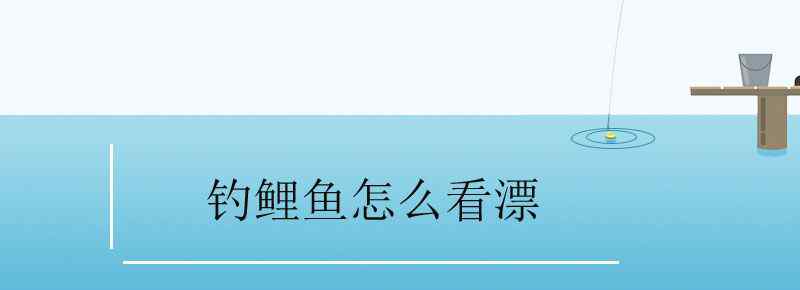 钓鲤鱼怎么看漂