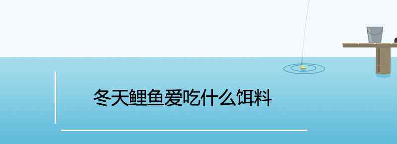 冬天鲤鱼爱吃什么饵料