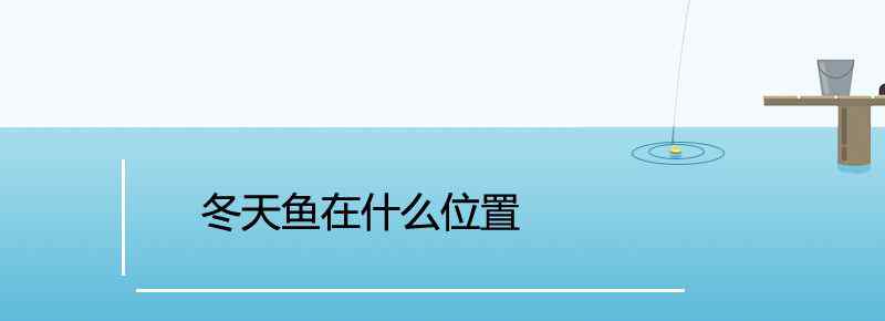 冬天鱼在什么位置