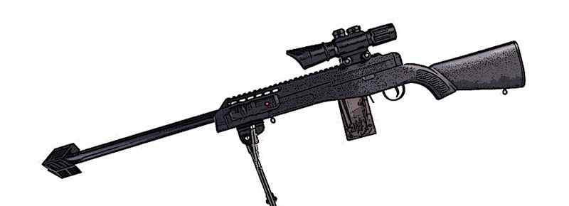 UMP9冲锋枪怎么画