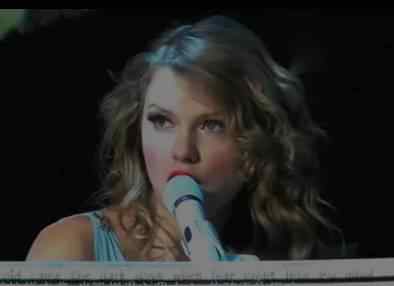 backtodecember Taylor Swift演唱会版《Back To December》我们回不去了