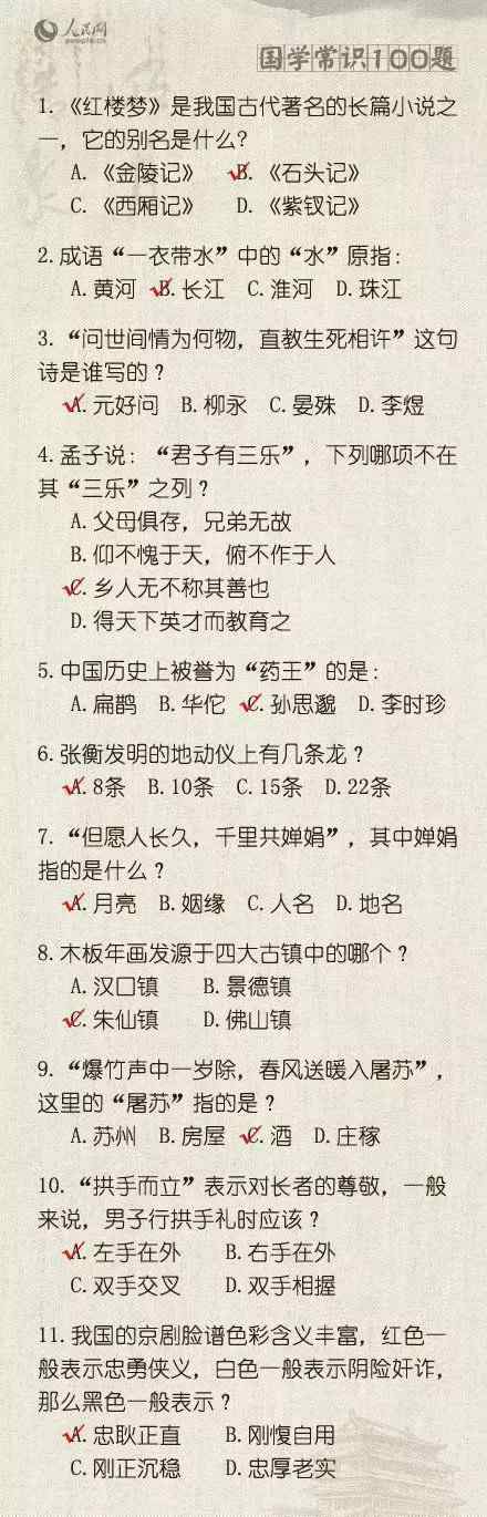 绿肥红瘦是什么季节 三更半夜的三更指几点？绿肥红瘦是什么季节……100道国学常识文章配图