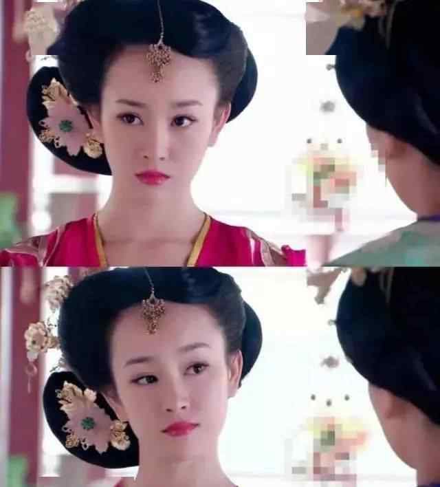 杨幂整容前的样子 8年前，方脸的杨幂，整容前的张檬…这部古装剧，连女配都是女神