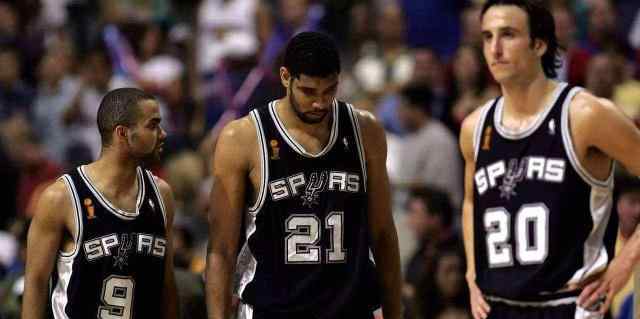 马刺三巨头 NBA中5大历史顶级三巨头，马刺“GDP”令人难忘，第一名毫无争议