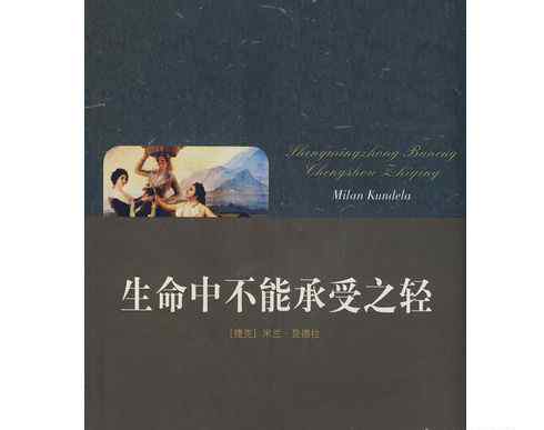 生命中不可承受之轻 生命中不能承受之轻
