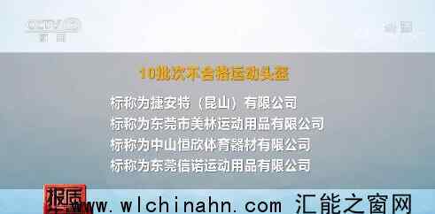 央视揭头盔质量问题 到底发生了什么