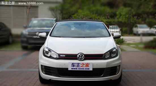高尔夫gti敞篷 非一般"GTI" 实拍进口大众高尔夫GTI敞篷版