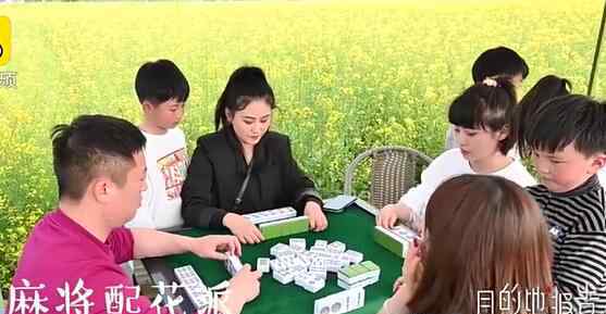 四川油菜花海内人们打麻将 到底什么情况呢？