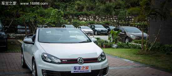 高尔夫gti敞篷版 非一般"GTI" 实拍进口大众高尔夫GTI敞篷版