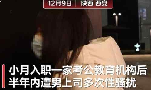 女孩称半年内多次遭上司性骚扰