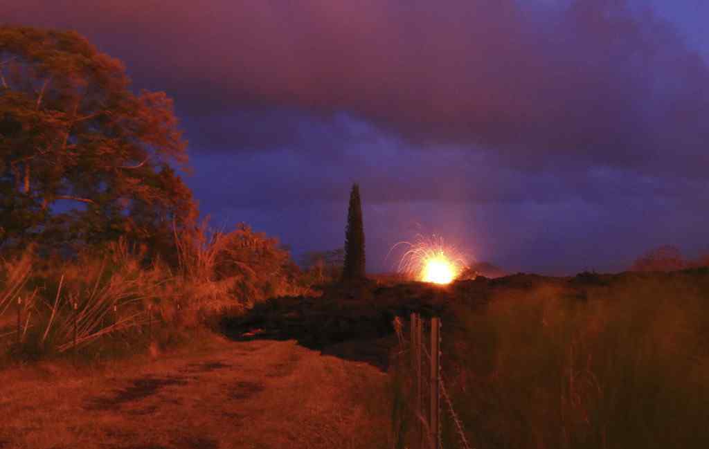 夏威夷火山喷发 数千人已被疏散