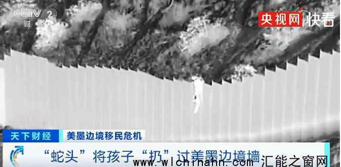 蛇头将孩子扔过美墨边境墙 究竟发生了什么