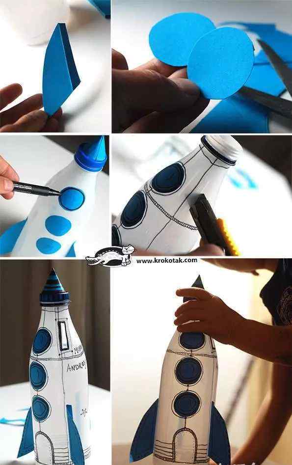 用瓶子做手工 给我一个塑料瓶,还你50种超精彩的创意手工!