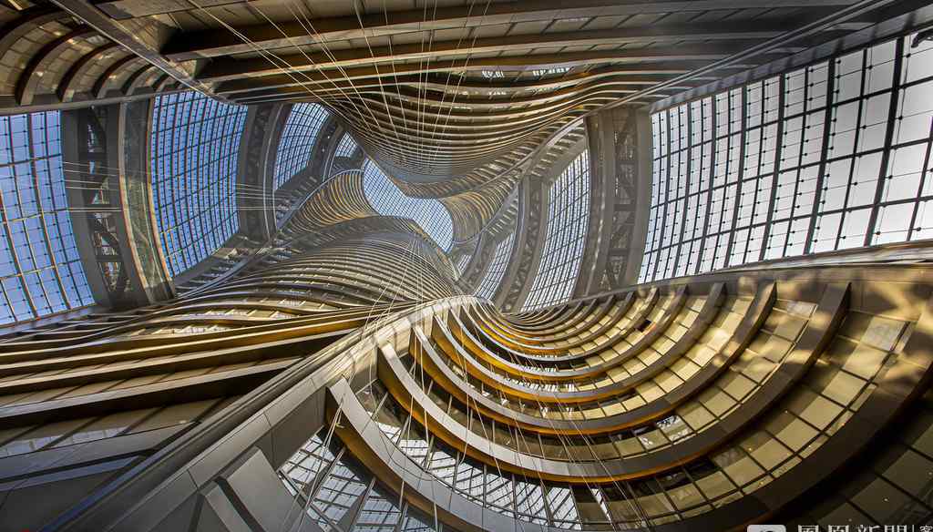 北京新地标丽泽SOHO 世界最高中庭建筑