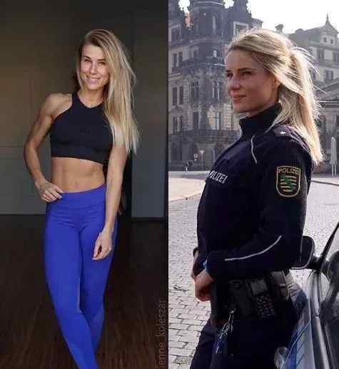 韩国美女警察金瑞熙 靠高颜值和健美身材走红