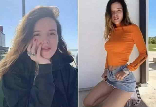 Bella Thorne账户被黑客攻击：女星被威胁发裸照:我自己发!
