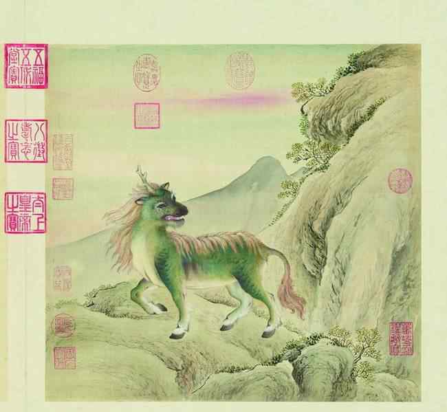 不止御猫!故宫里的神奇动物有哪些 清宫兽谱、鸟谱、海错图