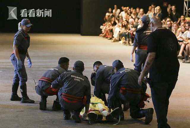 圣保罗时装周：男模索亚瑞斯走秀突然倒地身亡