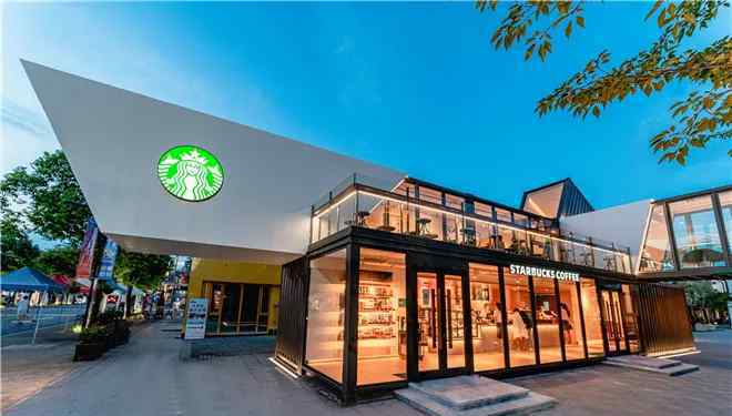 星巴克中国 中国大陆首家星巴克集装箱店来了