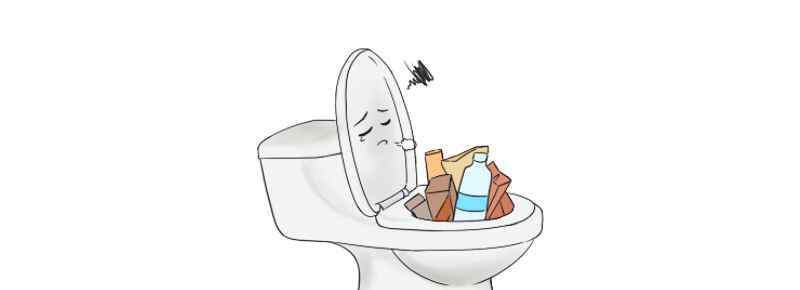 厕所下水道堵塞了怎么办