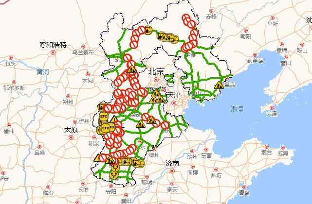 河北多条高速禁止上道、劝返车辆 河北封城了吗