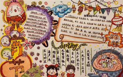 2021年元宵节手抄报简单又漂亮 2021年元宵节手抄报一等奖