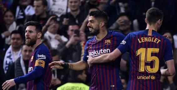 巴萨3-0皇马 这实力不在一个水平上啊