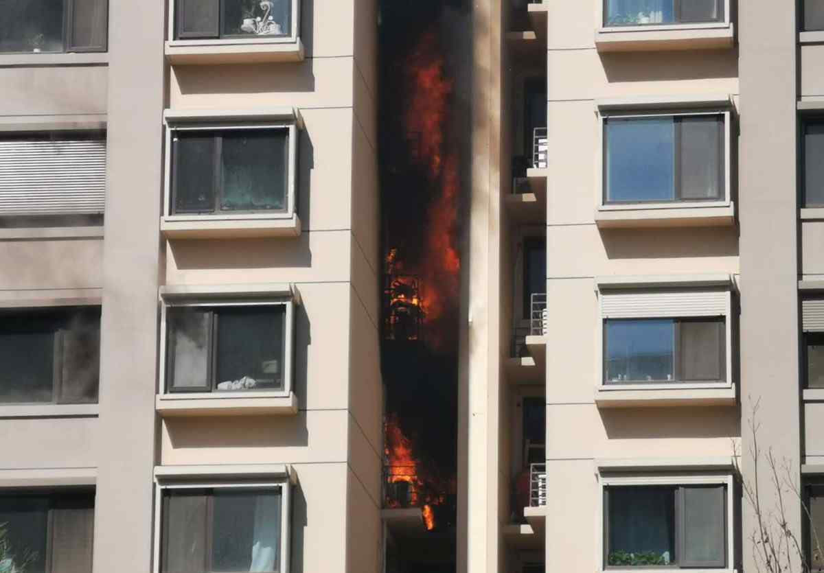大兴着火 突发！北京大兴这小区着火，火势从六楼蔓延已引燃楼上数层