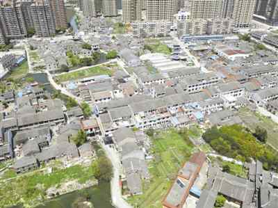 云征收 20天签约1115间 鳌江蓝田完成整村拆除