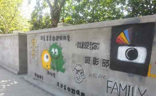 科大涂鸦墙 华中科技大学涂鸦墙走红背后的隐忧