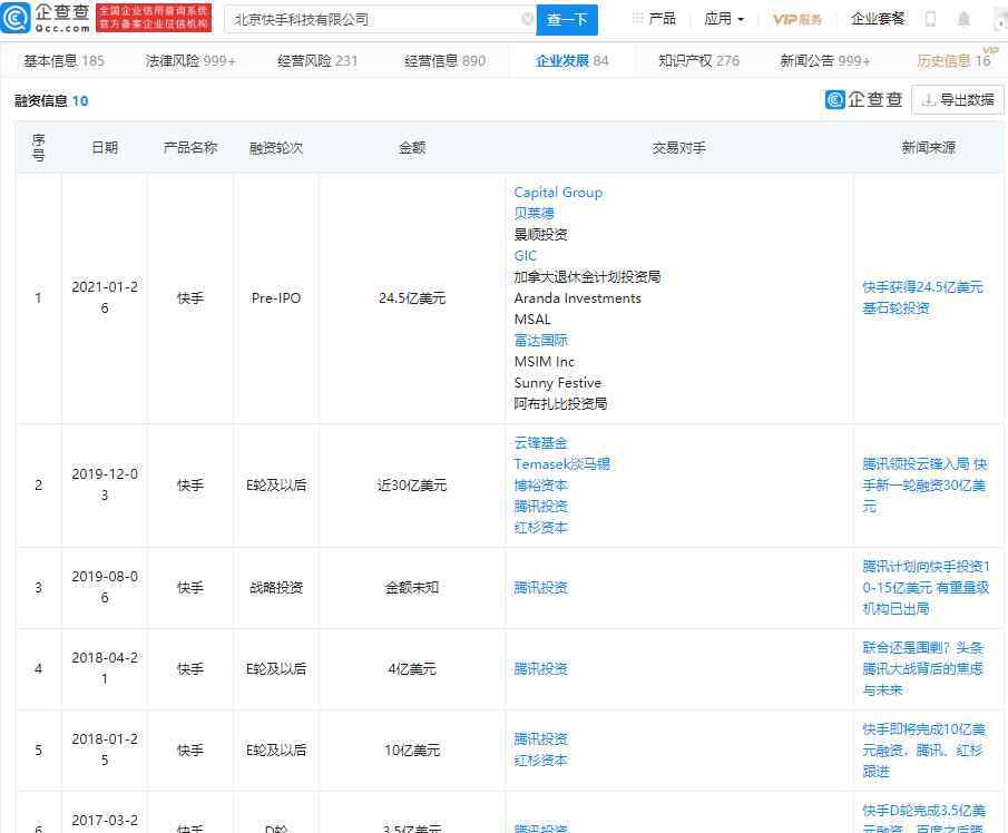 快手正式登陆港交所 目前股价多少总市值1.39万亿港元