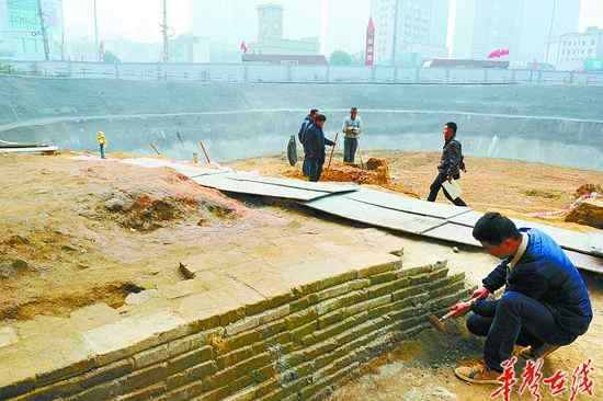断唐 千年长沙古城墙重见天日 专家推断唐代长沙城区范围