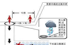 掉进下水道 长沙21岁女孩掉入无盖下水道 至今下落不明/图