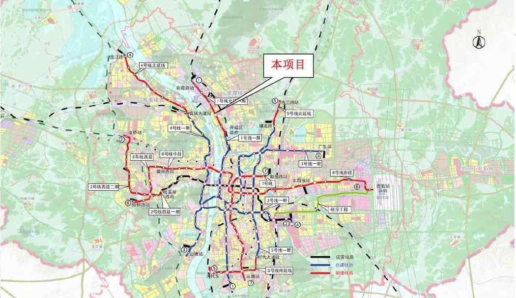 长沙地铁1号线 长沙地铁1号线北延线最新消息！（站点出入口曝光）