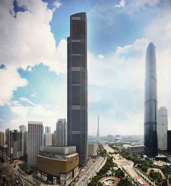 广州东塔 中国第二高楼——广州东塔正式竣工