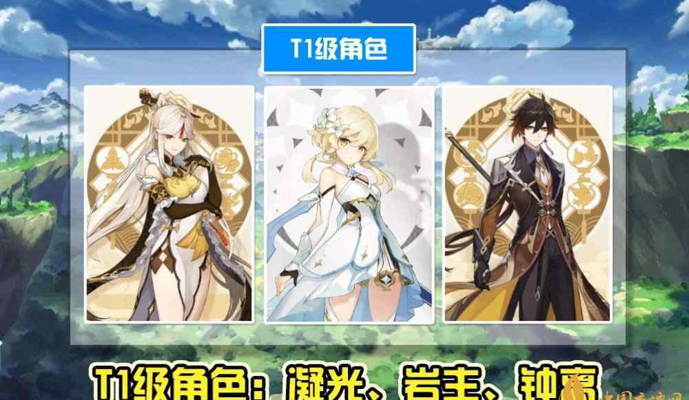 原神1.2深渊阵容推荐 原神1.2版本角色强度排行