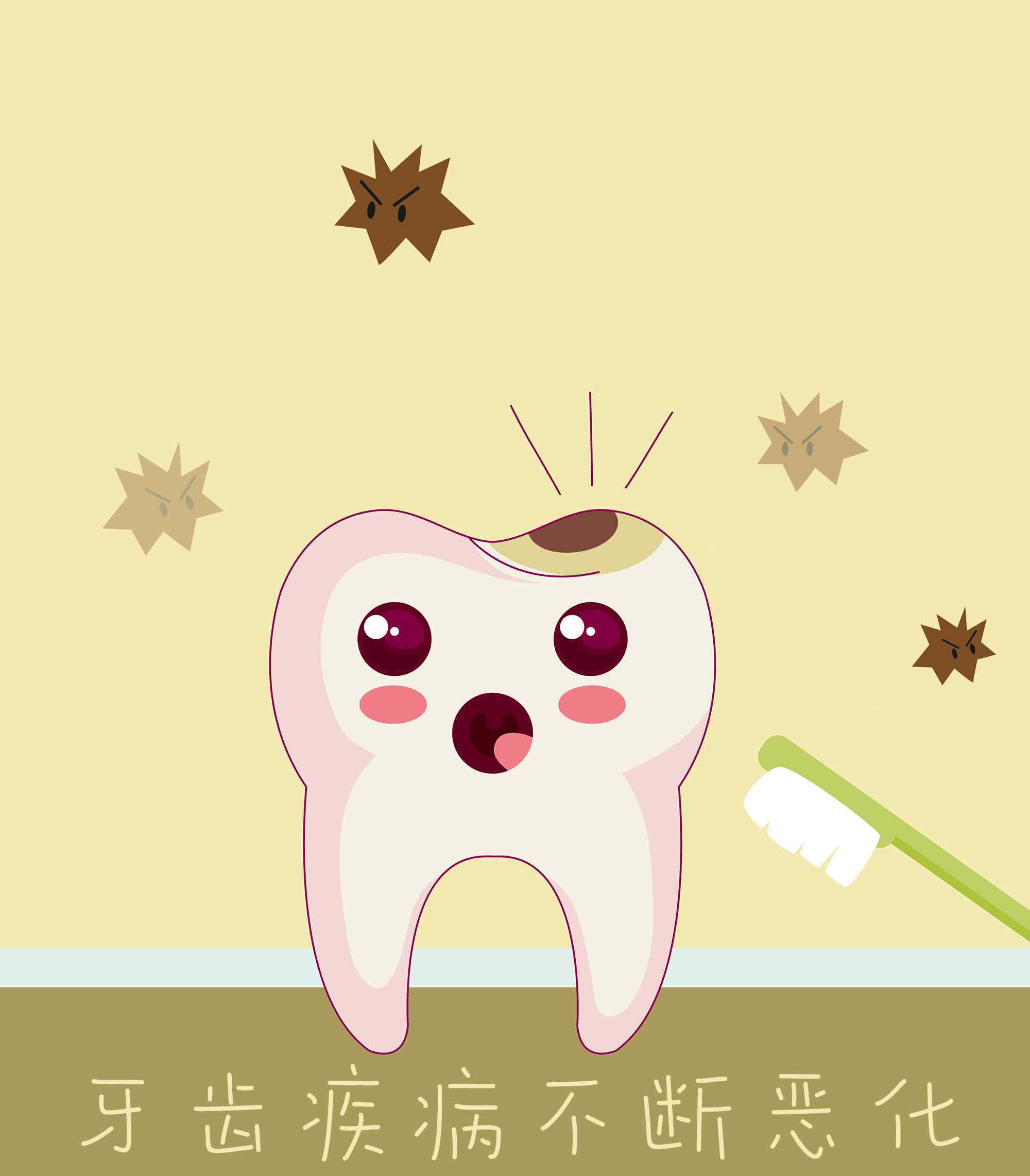 牙齿菌斑图片 【腐蚀人类牙齿】有些人生来都没见过的牙菌斑图片