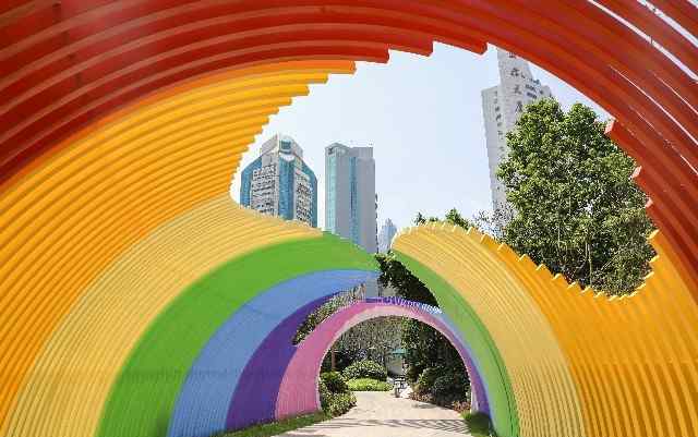 月亮湾公园 温州市区新添一处美景！月亮湾公园对外开放