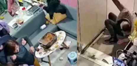 一家5人吃火锅时突然相继倒地 室内监控拍下可怕画面真相实在太恐怖了