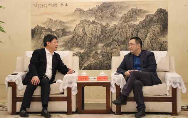 广君 张胜会见中交第一航务工程局总经理由广君