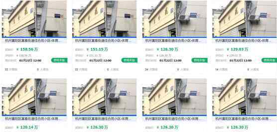 1.25万元/㎡起且不摇号，杭州富阳26套现房将在阿里拍卖平台开拍