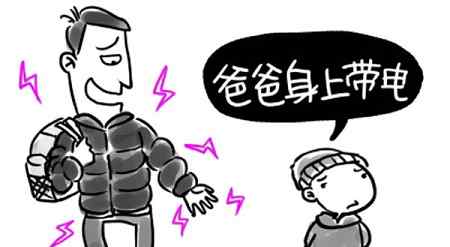 我的性骚扰烦恼 冬天静电骚扰烦恼多 摸墙放电...对付静电有妙招