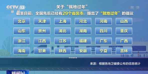 29个省区市倡议就地过年，这些政策下你愿意留下来吗