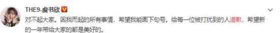 虞书欣道歉 到底发生了什么文章配图