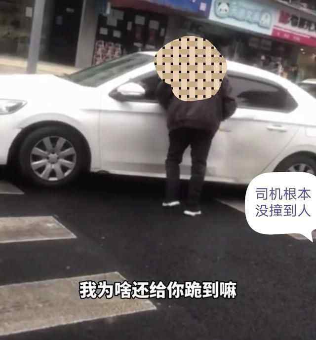 成都老人逼司机下跪道歉