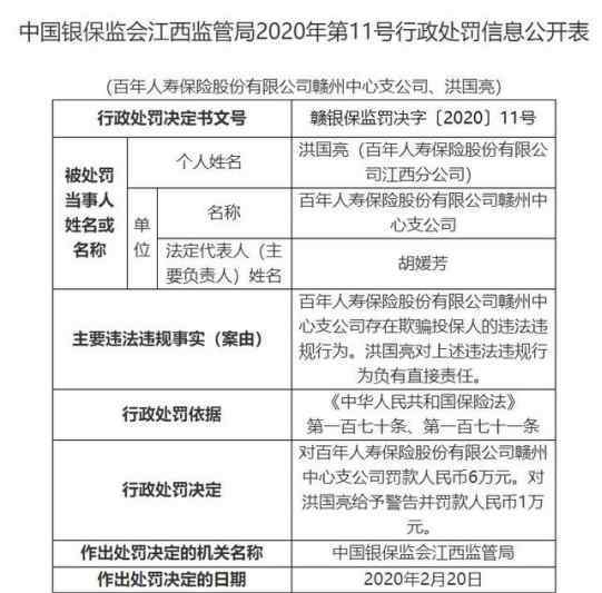 何勇生 百年人寿居然被查出骗保 董事长何勇生状况不太好？