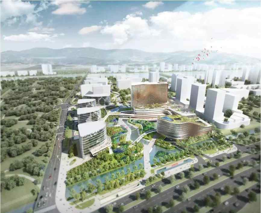 医院建筑设计 漂亮！湖南设计中标珠海横琴世界花园医院