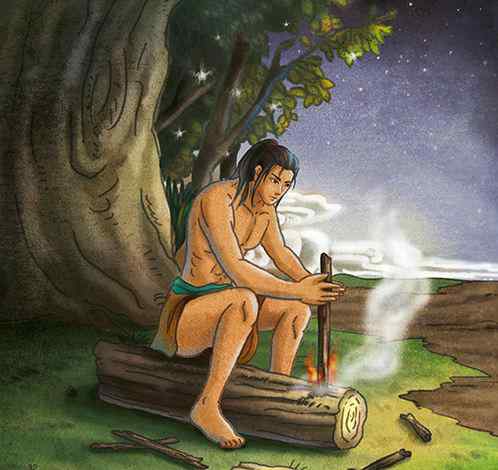 燧人氏取火 神话传说：燧人取火